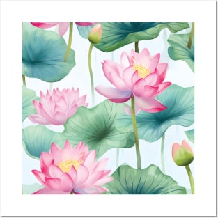Lotus Dreams: Blooming with Joy! Posters and Art